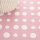 preview thumbnail 9 of 22, SAFAVIEH Handmade Kids Nessie Dots Wool Rug