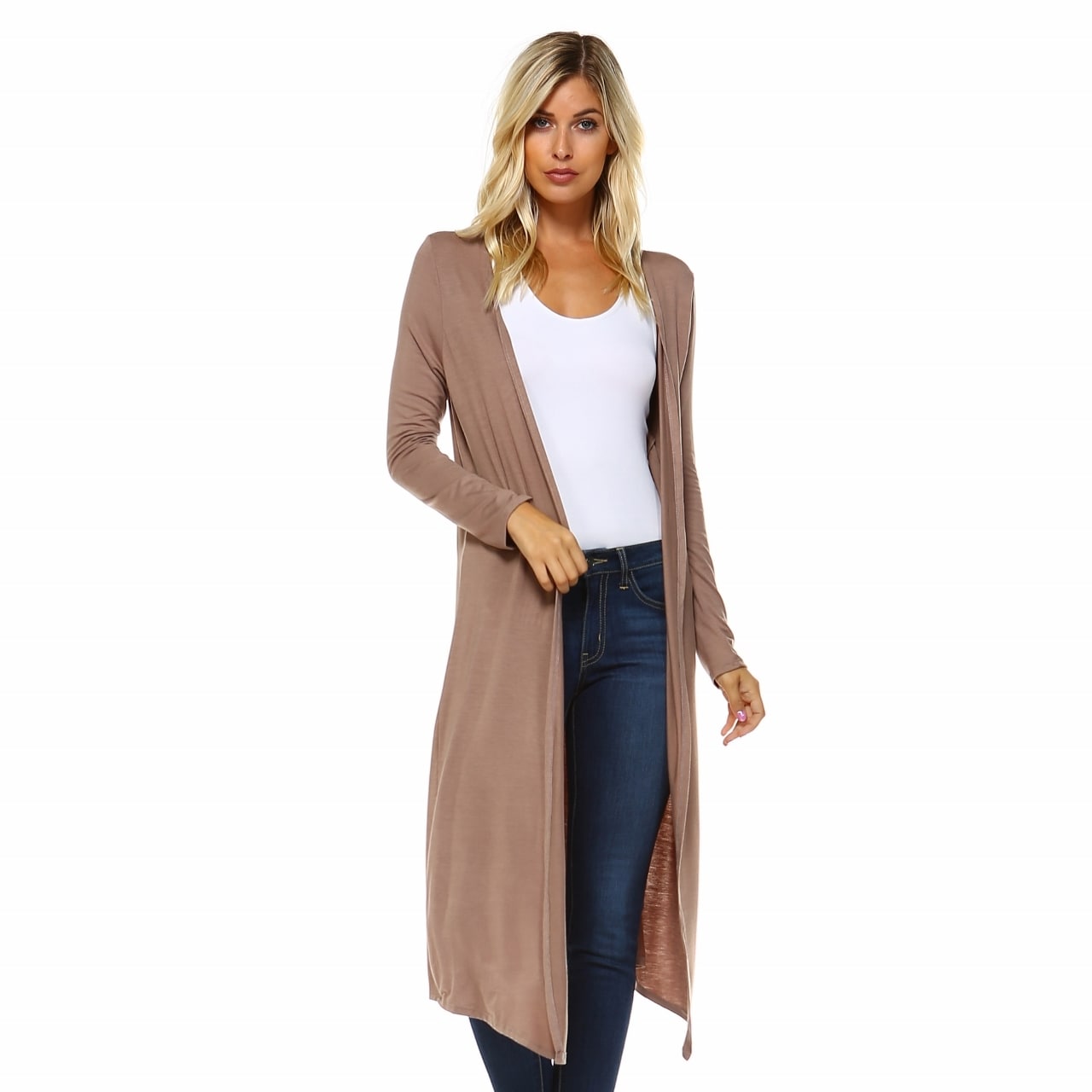 floor length duster cardigan