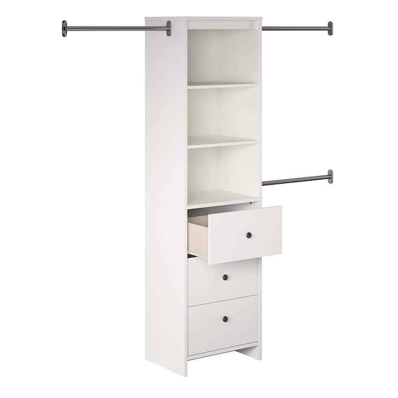 Systembuild Evolution Bodwell Closet Storage Organizer