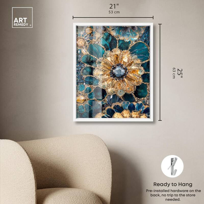 Opulent Geode IV Shadowbox by Art Remedy