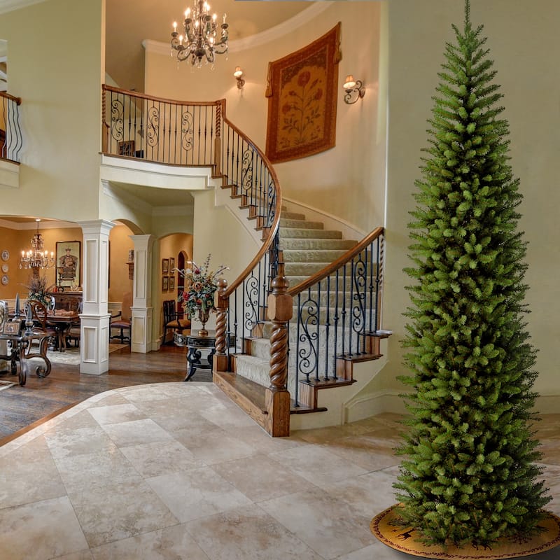 National Tree Company 12 ft. Kingswood Fir Pencil Tree - 12 Foot - 12 Foot - Green