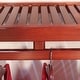 preview thumbnail 9 of 10, John Louis Home Solid Wood Reach-In Simplicity Closet System with 3-Drawers Red Mahogany
