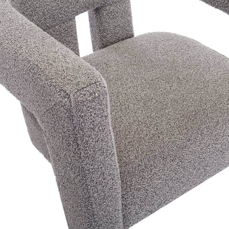Fabric Upholstered Accent Dining Chair for Kitchen 2PCS