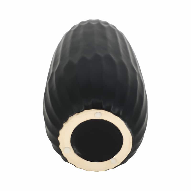 Sagebrook Home Modern Neutral Ceramic Vase