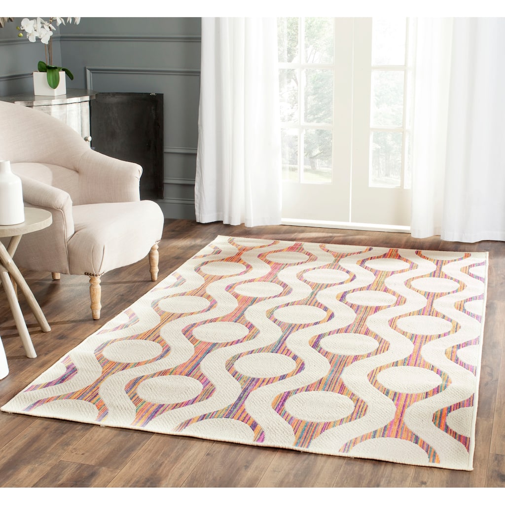 SAFAVIEH Havana Tennille Indoor/ Outdoor Waterproof Patio Backyard Rug