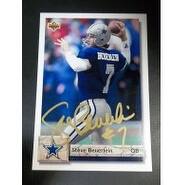 Shop Signed Beuerlein Steve Dallas Cowboys 1992 Upper Deck