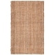 preview thumbnail 7 of 15, Martha Stewart by SAFAVIEH Handmade Severiana Jute Rug 2'3" x 4' - Natural