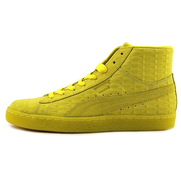 puma mens yellow sneakers