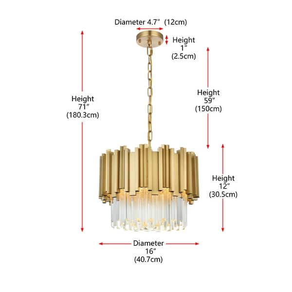 Zane Single Tier Chandelier