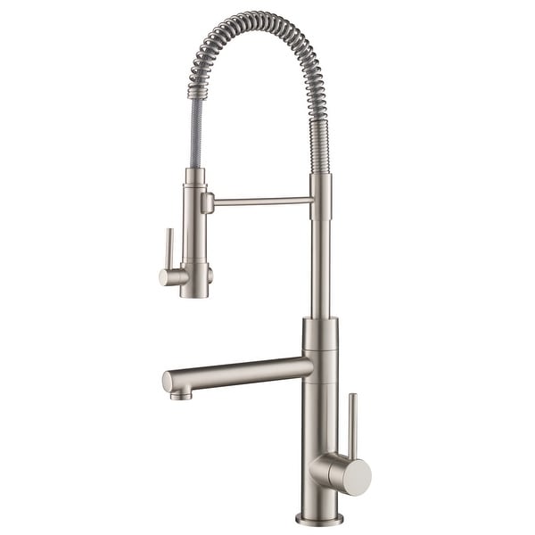 Kraus Artec 2-Function Commercial Pulldown Pot Filler Kitchen Faucet. Opens flyout.
