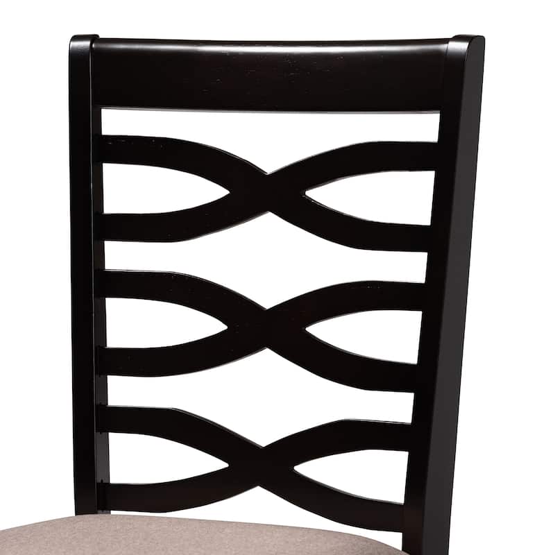 Mila Modern and Contemporary 7-Piece Dining Set