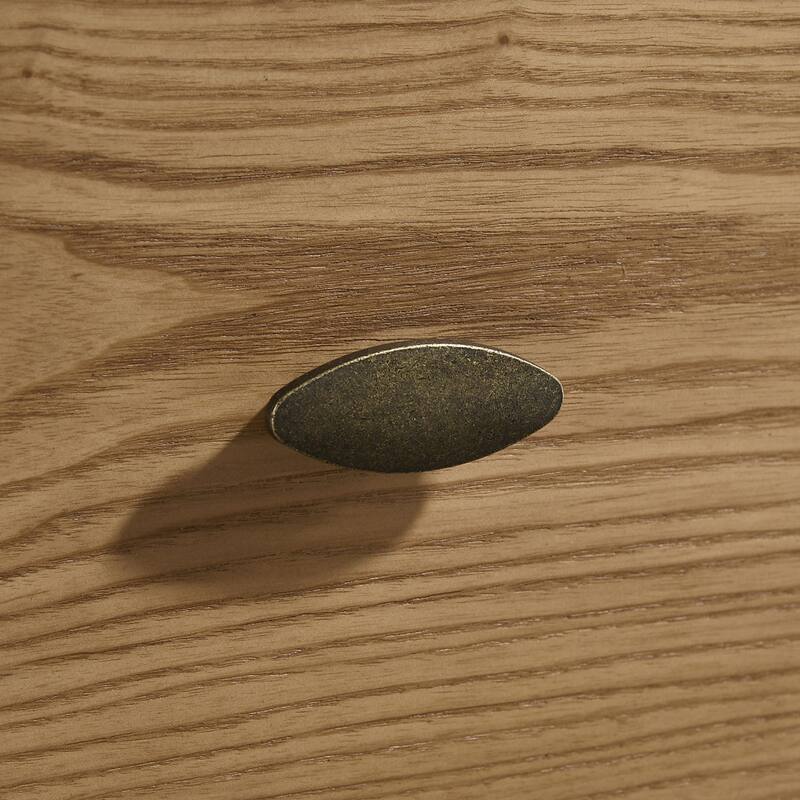 Winston Light Ash 2-drawer Nightstand Bedside Table