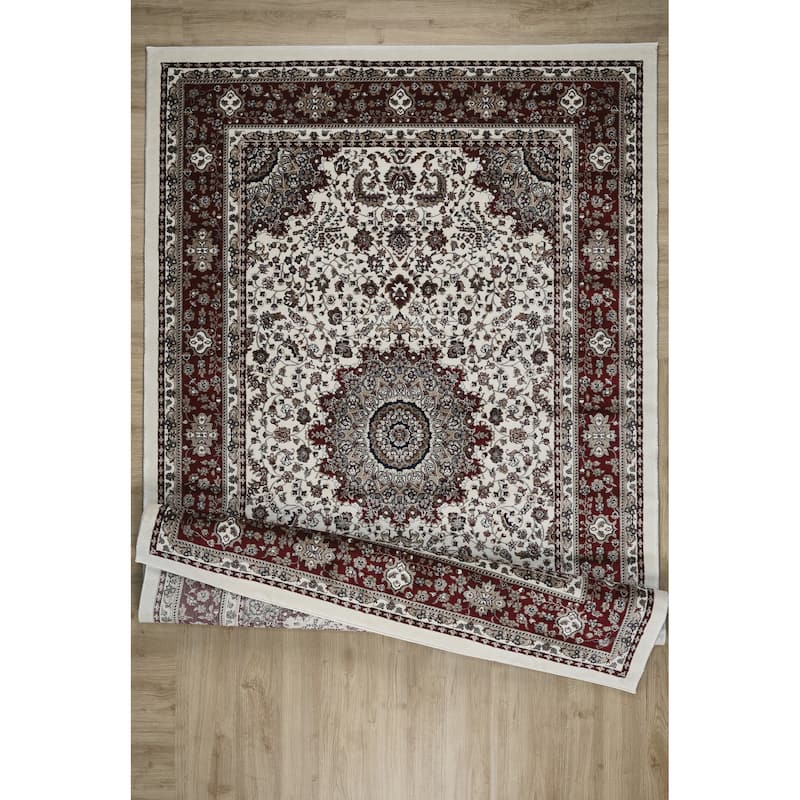 Master Collection Floral Transitional Area Rug