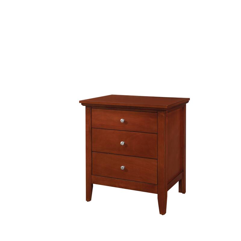 Hammond 3-drawer Wooden Nightstand