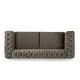 preview thumbnail 6 of 32, Keyser Modern Glam Tufted Velvet 3 Seater Sofa by Christopher Knight Home - 83.75" L x 34.50" W x 27.25" H