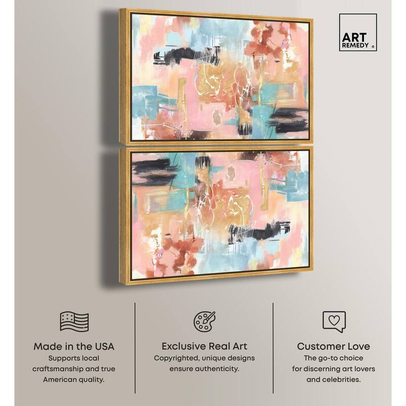 Glistening Stillness II Canvas by Art Remedy