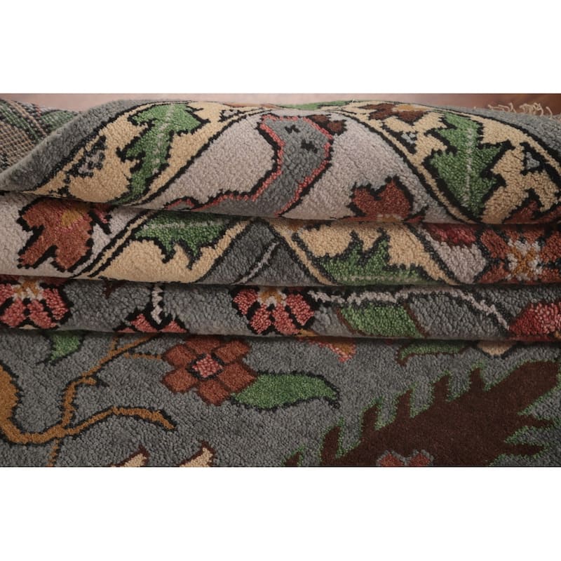 Animal Pictorial Ziegler Area Rug Hand-Knotted Oriental Wool Carpet - 10'0"x 13'9"