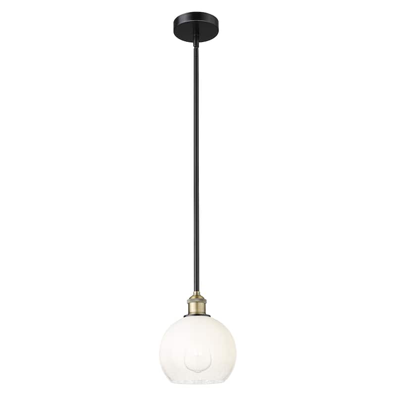 Innovations Lighting Endless Possibilities Edison - Brookhaven Globe - 1 Light 8" Stem Hung Mini Pendant