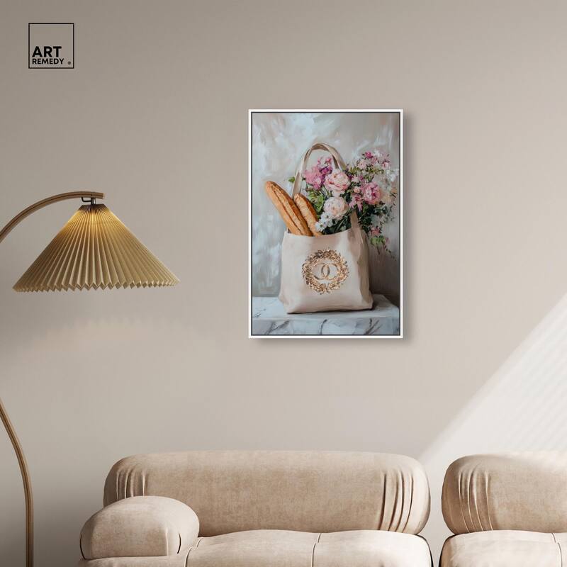 Chic Carryall I Canvas by Art Remedy