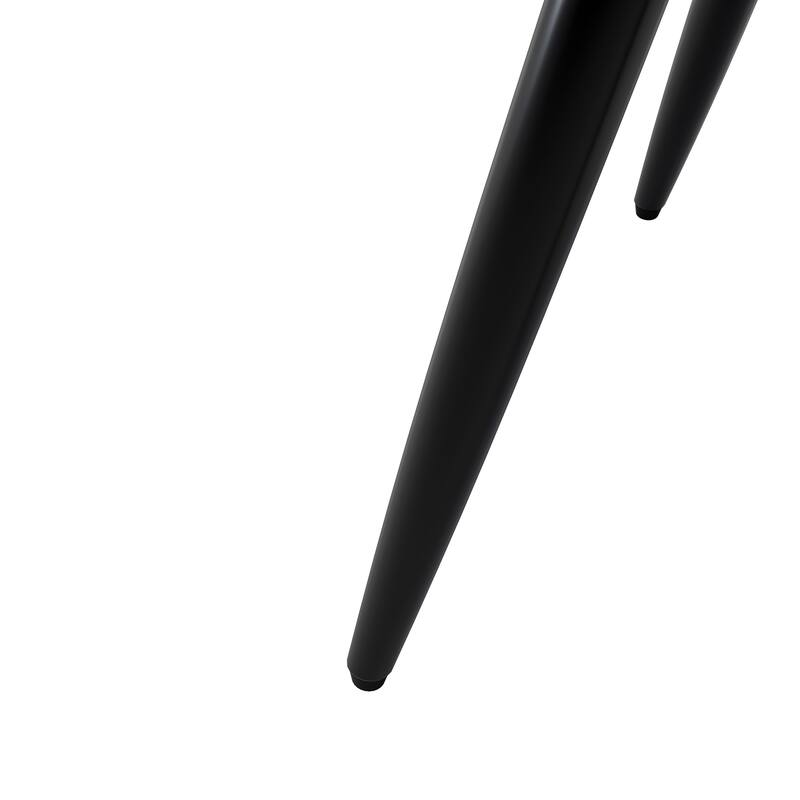 GDFStudio - Marcus Modern PU Leather Dining Chair Set with Thick Cushion Seating and Sleek Metal Frame for Everyday Dining