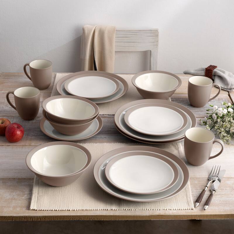 Noritake Colorwave 16-Piece Curve Dinnerware Set, Service For 4