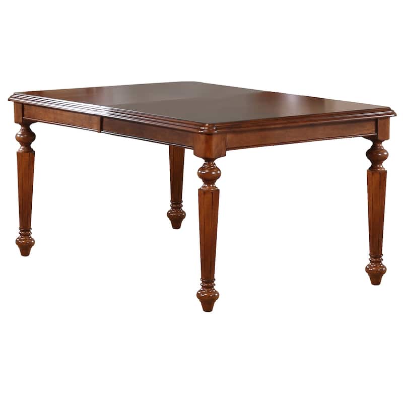 Extendable Dining Table - Butterfly Leaf Table, Seats 8, Rectangular Table, 58-76" - 58