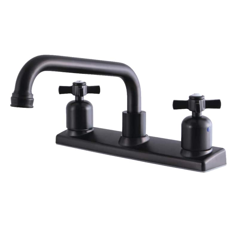 Kingston Brass Millennium 1.8 GPM Widespread Kitchen Faucet