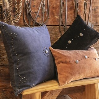 Taos Wool Blend Square Pillow | HiEnd Accents
