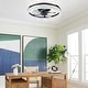 preview thumbnail 19 of 59, Low Profile Ceiling Fan with Light: 20-16 Inch, App Remote Control, Dimmable 3 CCT LED, 6 Wind Speeds, Ultra Quiet