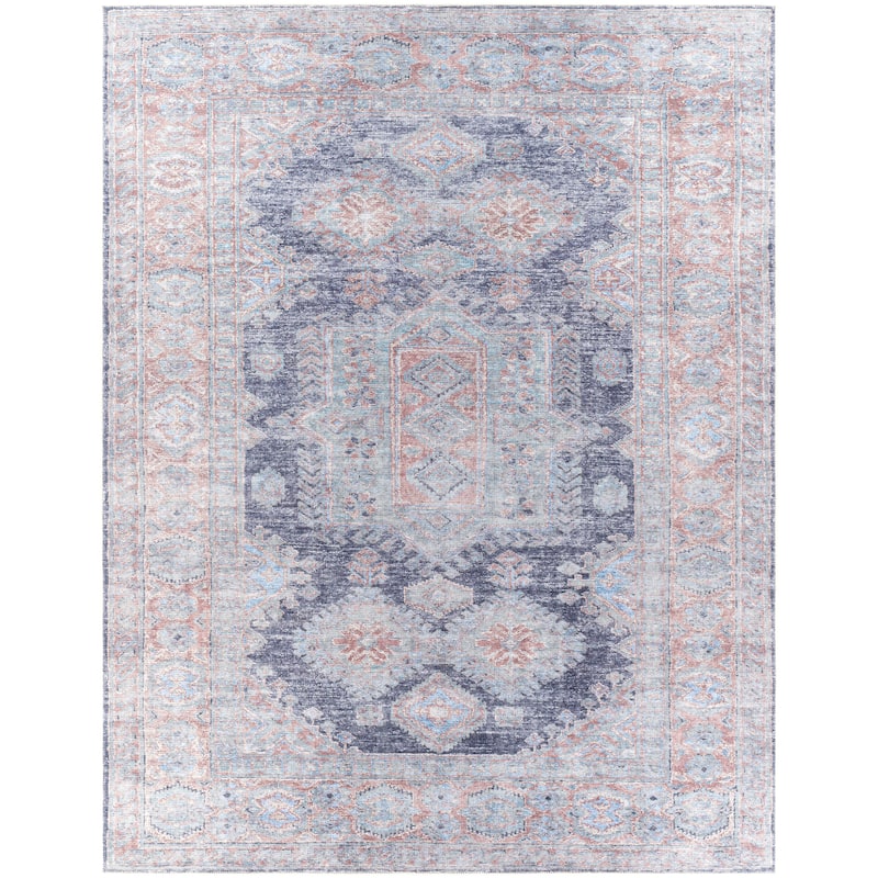 Artistic Weavers Cesar Vintage Global Printed Machine Washable Area Rug
