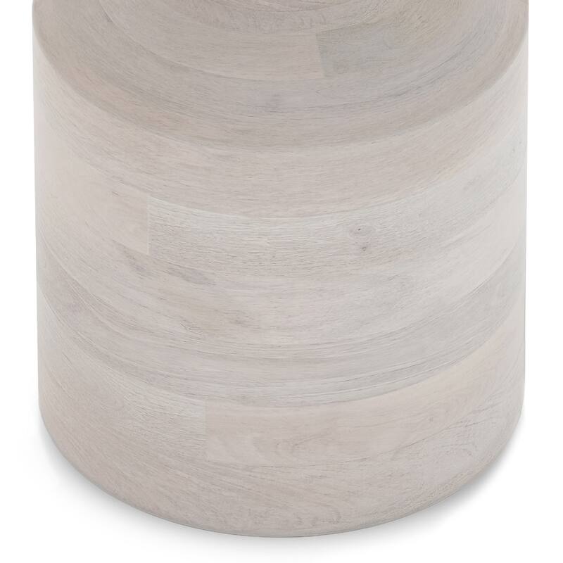 WYNDENHALL Norbury 16 inch Wide Solid Mango Boho Accent Table & Assembled