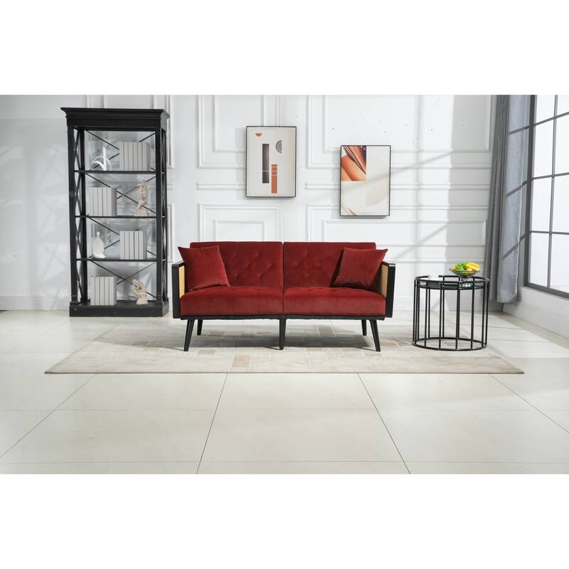 Elegant Velvet Sofa, Accent sofa, Loveseat Sofa Bed Bath & Beyond