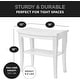 preview thumbnail 11 of 27, Bamboo Shower Bench Spa Stool - Wood 2-Tier Seat, Foot Rest Shaving Stool with Non-Slip Feet + Storage Shelf