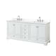Option White / White Quartz Top / Polished Chrome