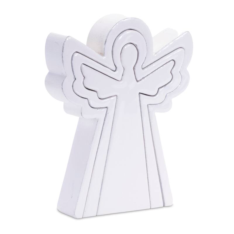 Angel Christmas Tabletop Decorations - 8" - Set of 2