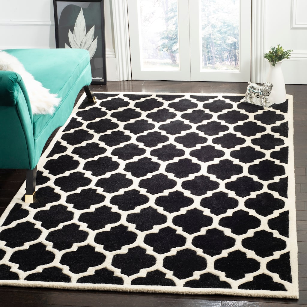 SAFAVIEH Handmade Chatham Antoanela Modern Moroccan Wool Rug