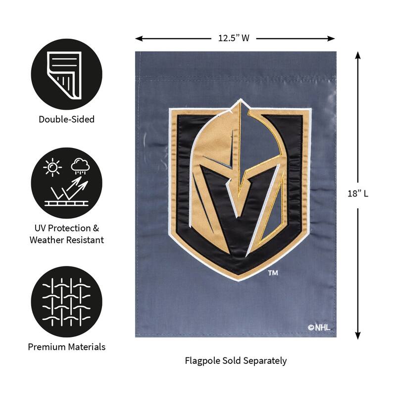 Applique Flag, Gar, Vegas Golden Knights