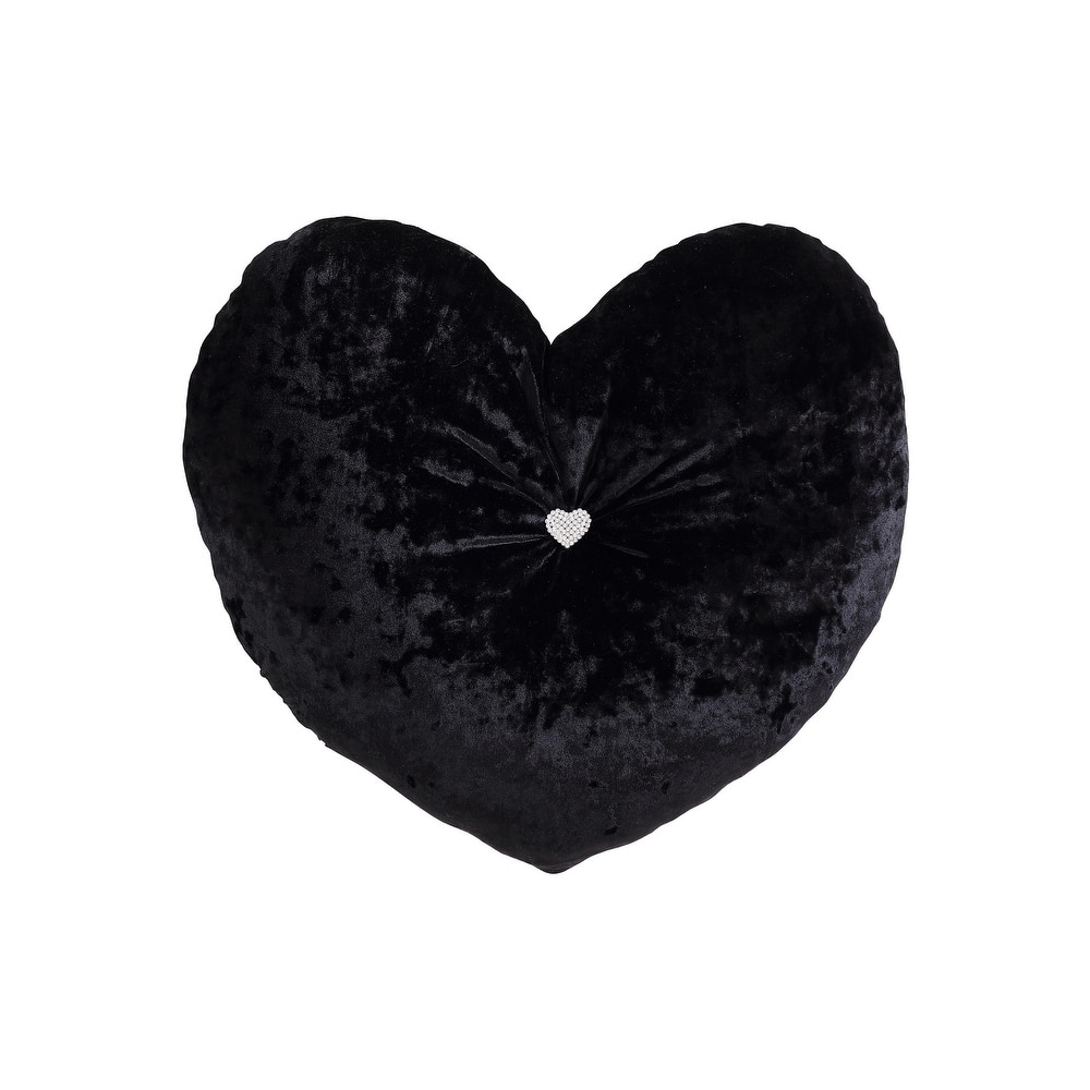Betsey Johnson Velvety Soft Plush Novelty Throw Pillows - Cherries, Heart or Bow Decorative Pillows