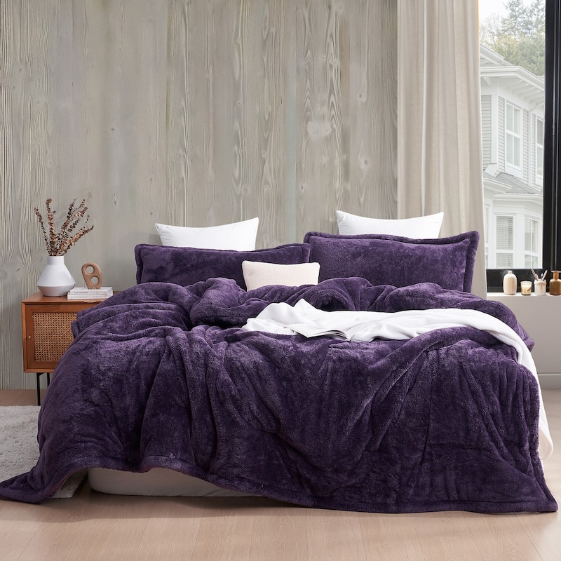 The Original Plush - Coma Inducer® Oversized Comforter - Mysterioso Purple - Queen