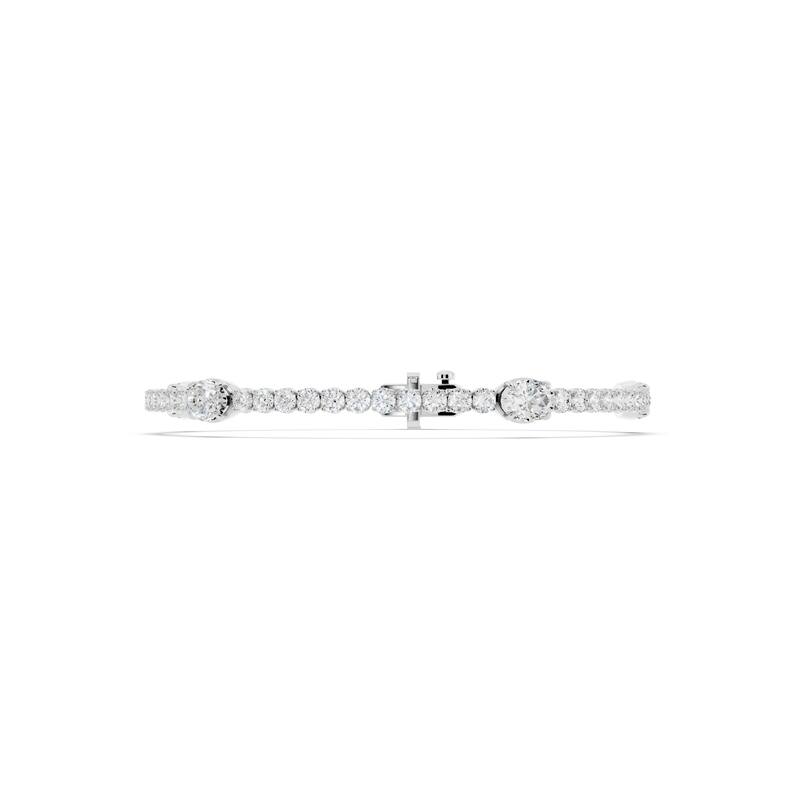 Auriya 14K Gold Lab Grown Fashion Bracelet 5 ct. tw. (F-G VS)