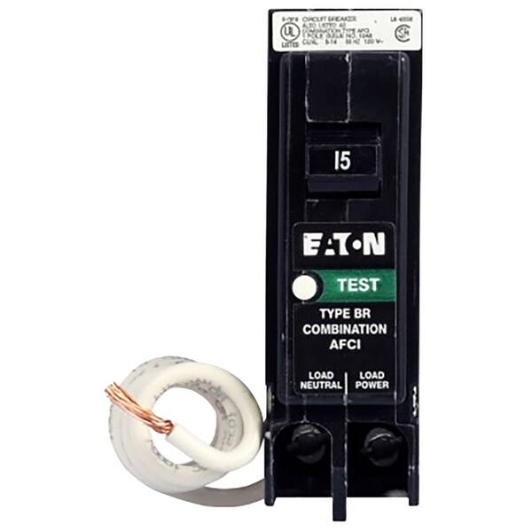 Shop Eaton Brp115af Cutler Hammer Arc Fault Type Br Circuit Breaker 120 Volt Overstock 28441137