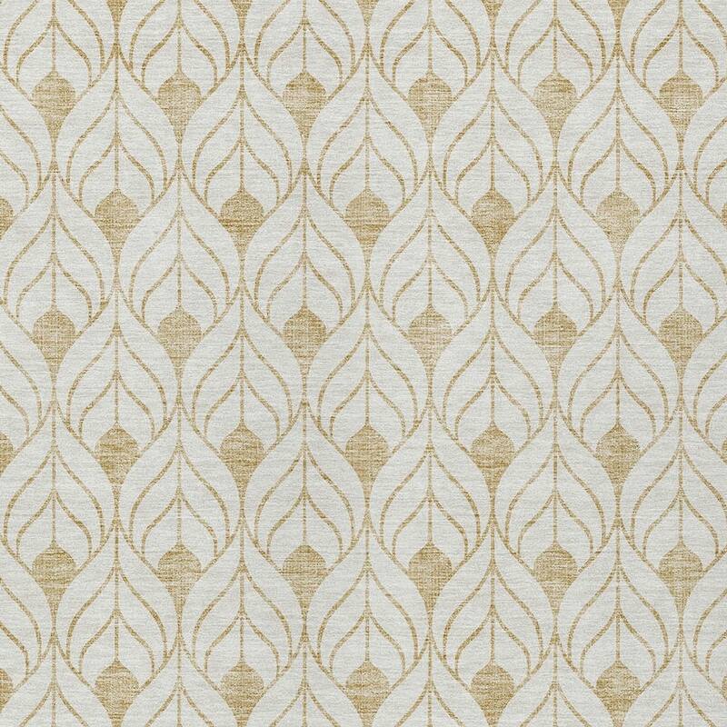 HomeRoots Geometric Transitional Rectangle Outdoor Rug