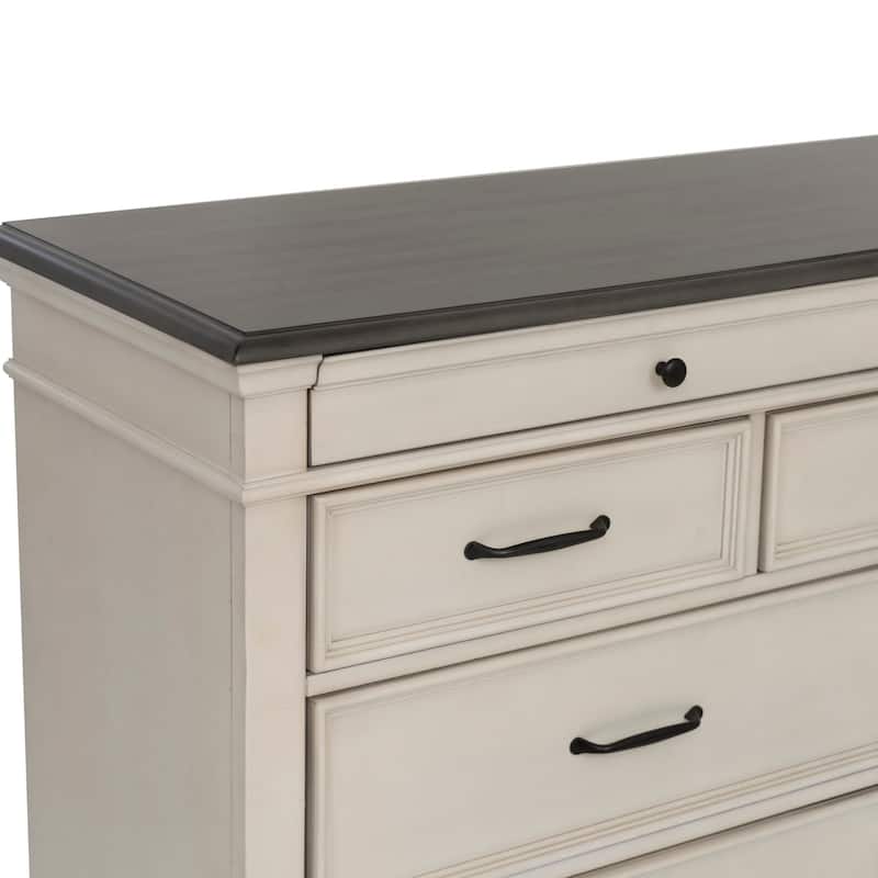 Ellington 4PC King Bedroom Set White