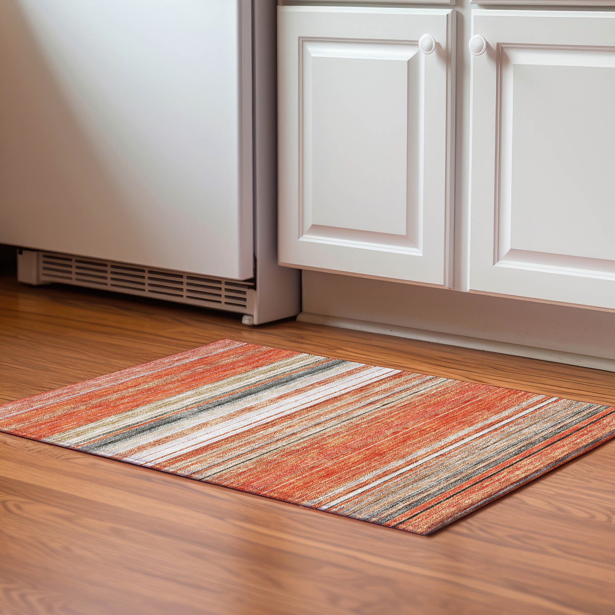 Premium Washable Super Soft Modern Stripes Mayfield Rug