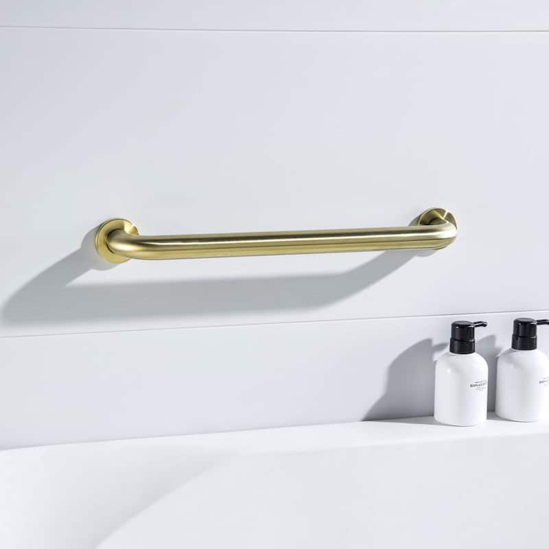 Bathroom Safety 18-Inch Length Stainless Steel Shower Grab Bar with Concealed Screws