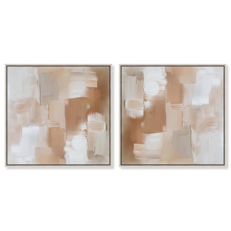 Moonlit Gold II Canvas by Art Remedy - 12" x 12" - Gold