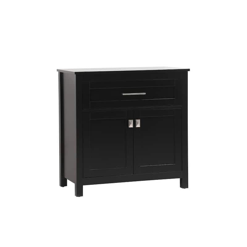 Indigo Home 30 Inch Bathroom Storage Freestanding Cabinet - 30 x 16