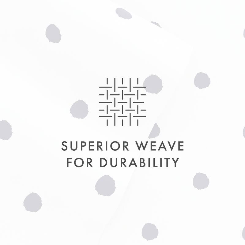 Becky Cameron Dots Pattern 4 Piece Deep Pocket Bed Sheets Set