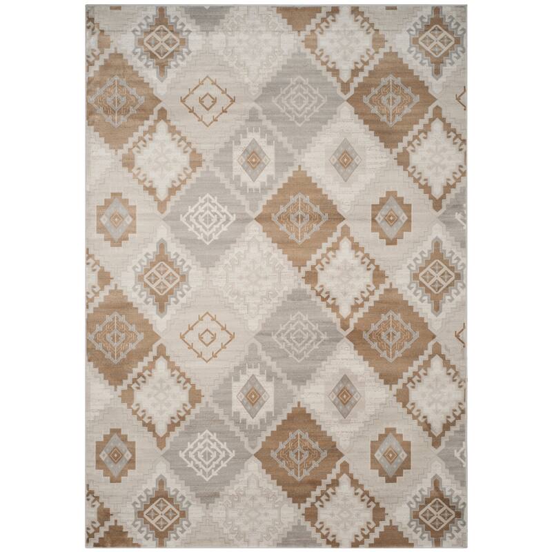 SAFAVIEH Vintage Distressed Boho Zella Oriental Rug - 8' x 11' - Cream/Camel