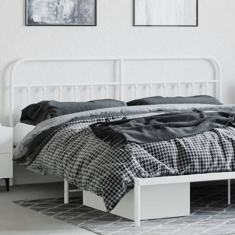 vidaXL Classic Metal Headboard